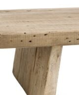 Mesa centro natural madera de pino 184 x 94 x 44 cm