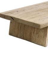 Mesa centro natural madera de pino 184 x 94 x 44 cm