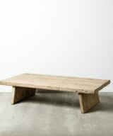 Mesa centro natural madera de pino 184 x 94 x 44 cm