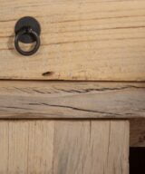 Mueble tv 4 puertas y 3 cajones natural 160 x 40 x 60 cm