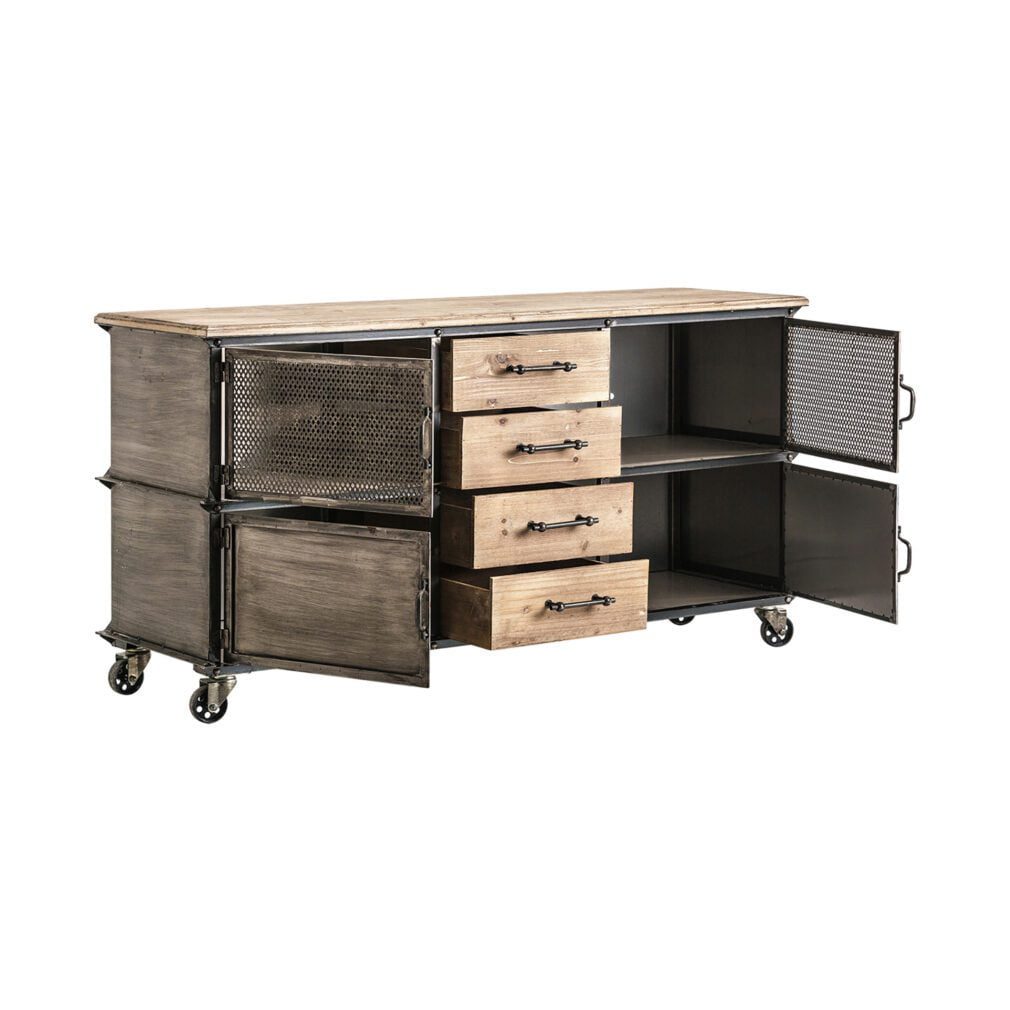 Buffet hexham Hierro Industrial 150x46x76