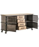 Buffet hexham Hierro Industrial 150x46x76