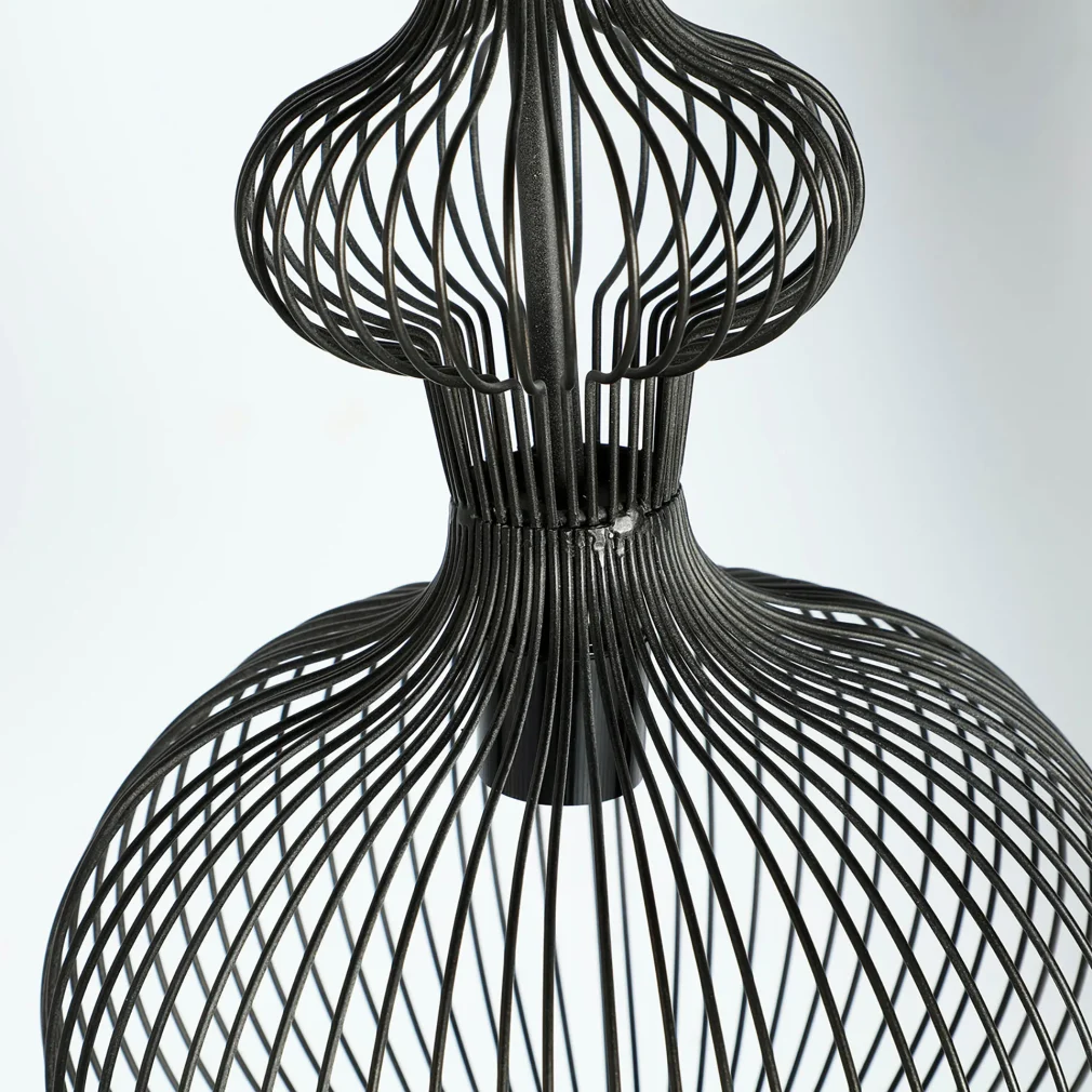 Lámpara de techo Hierro Industrial 25x25x62