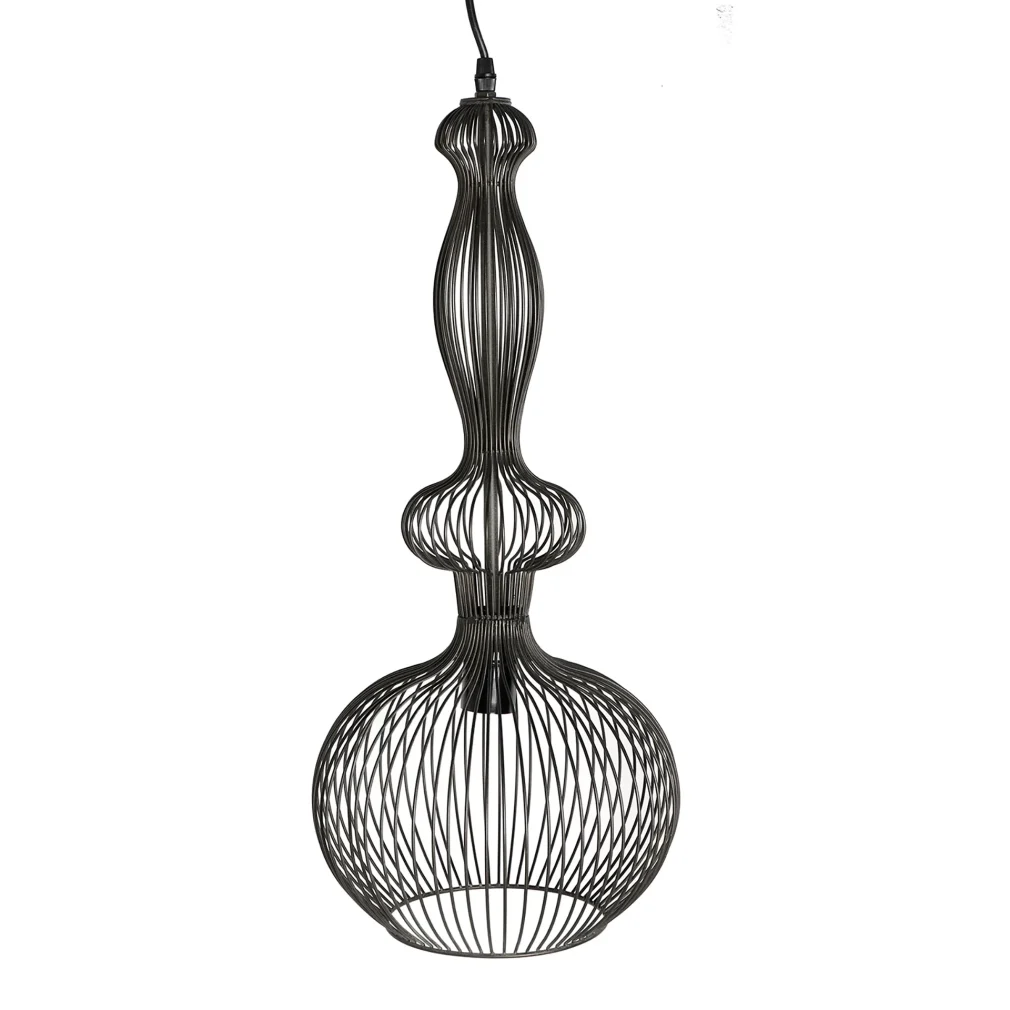 Lámpara de techo Hierro Industrial 25x25x62