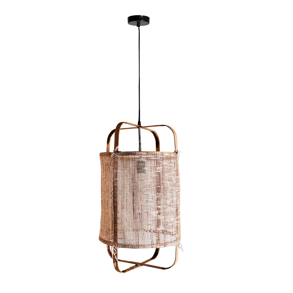 Lámpara de techo Madera de abeto Colonial 33x33x58