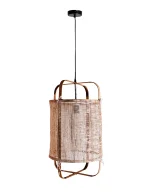Lámpara de techo Madera de abeto Colonial 33x33x58