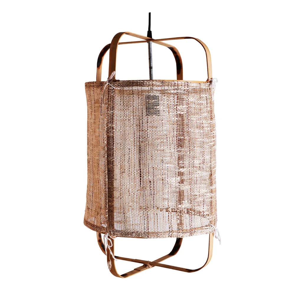 Lámpara de techo Madera de abeto Colonial 33x33x58