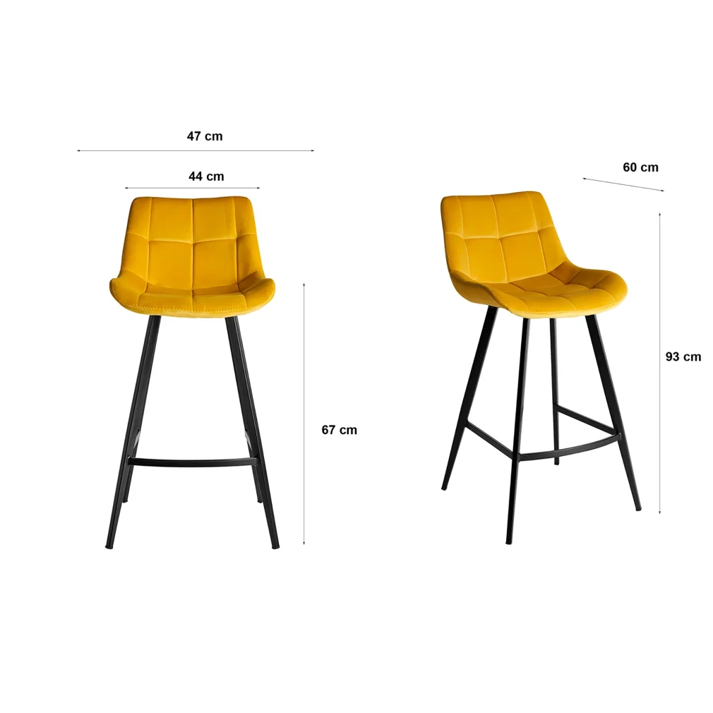 Pack de 2 Taburete orotelli
