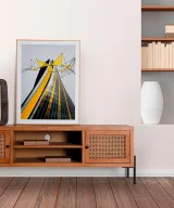 Lámpara de techo Ratán Contemporáneo 56x56x27