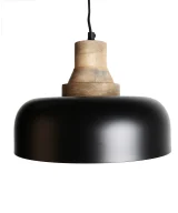 Lámpara de techo Hierro Industrial 30x30x125