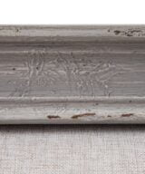 Cabecero gris madera / tejido 162 x 7 x 144 cm