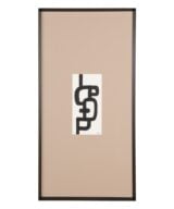 Pack de 3 Cuadro pintura 3/m negro-crema 63 x 4 x 122 cm