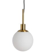 Lámpara techo oro cristal iluminación 15 x 15 x 128 cm